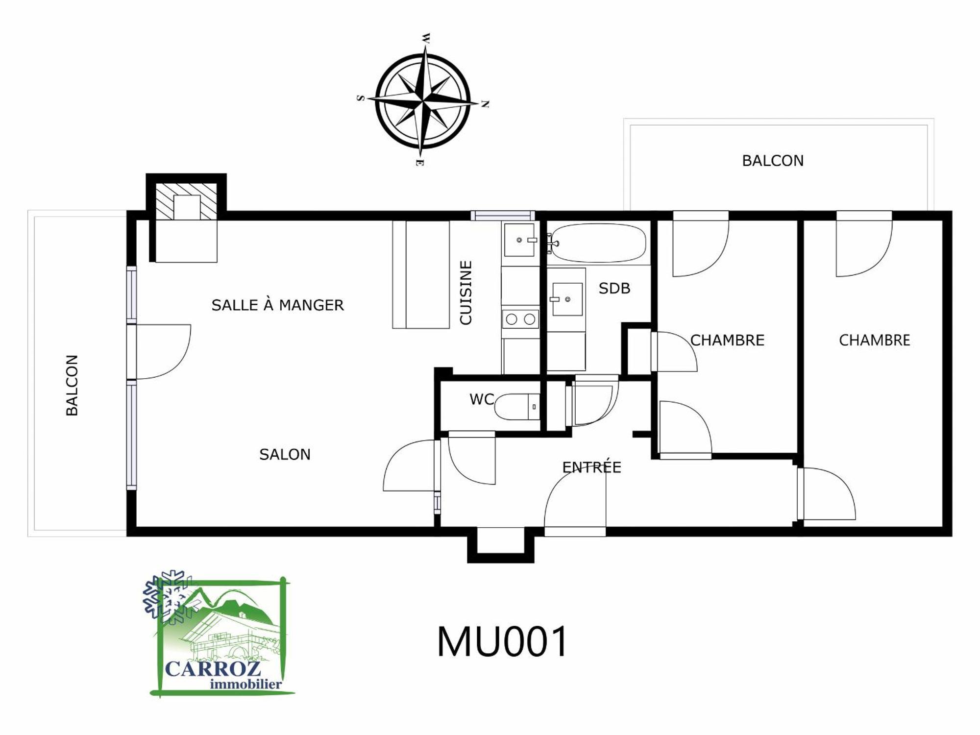 Апартаменты 3 Pieces 6/8 Pers Proche Centre Carroz Ле-Карроз-д'Араш Экстерьер фото
